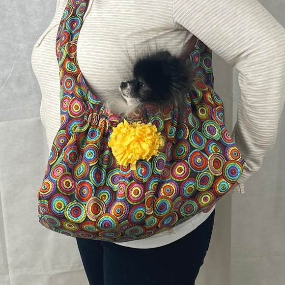 DESIGNER "FURBABY" TOTE CARRIER (NWOT) HANDMADE - Picture 6 of 11